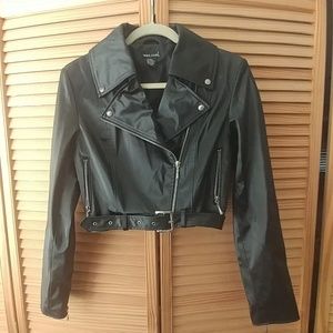 Wet Seal - faux leather jacket